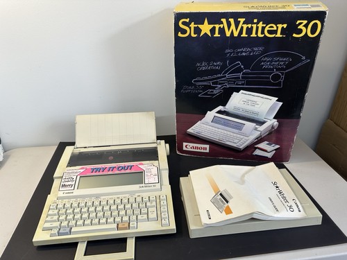 Canon starwriter electric - starwriter,