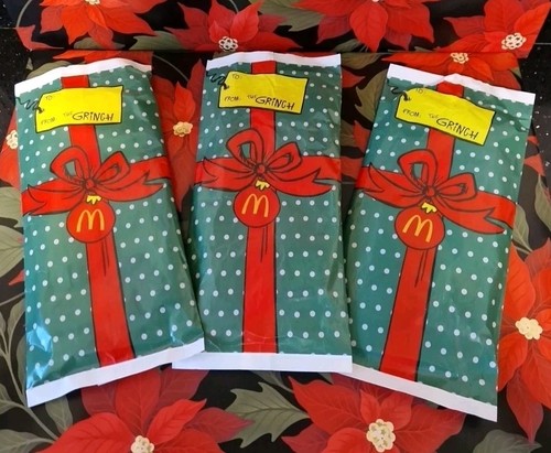 The grinch mcdonalds - mcdonalds, christmas