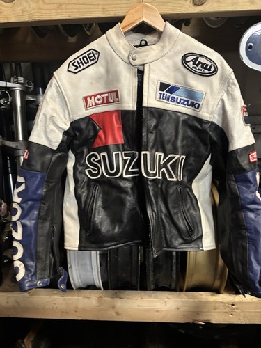 Suzuki racing leather - leather, jacket
