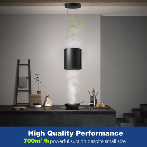 Island cooker hood with - island,