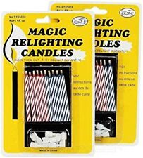 Birthday, Celebration Cake Decorations - Cupcake Candles Blow Out- 20 Pieces