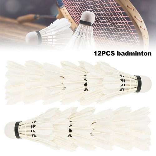12x badminton shuttlecocks - badminton,