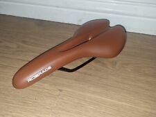 Rider Ace Bike Saddle Seat Faux Leather Retro Look Road/ Hybrid Bike