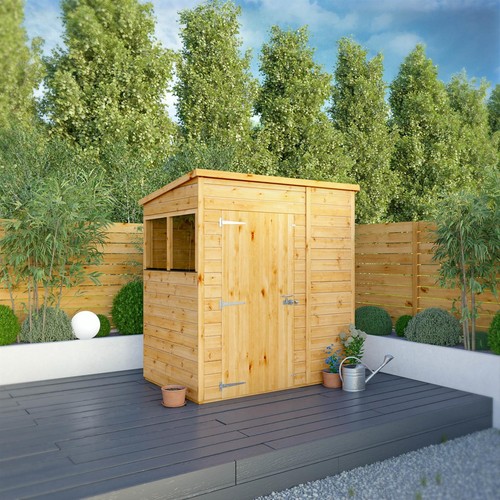 6x4 wooden garden shed shiplap - 6x4,