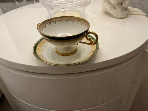 Pouya limoges green and gold - pouya,