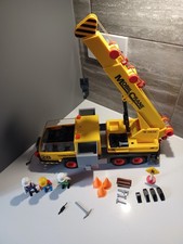 Playmobil lifting crane truck