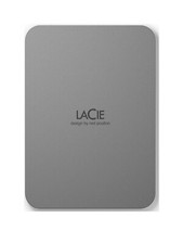 LaCie STLR5000400 External Hard Drive 5 TB USB Type C 3.2 Gen 1 (3.1 Gen 1) Grey