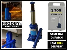 3 Ton Bottle Jack Car Auto Hydraulic Lifting Tool Carrying Case Jack Pad New UK