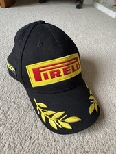 Pirelli Podium Baseball Cap , Genuine 100% Cotton Hat One Size, New Never worn.