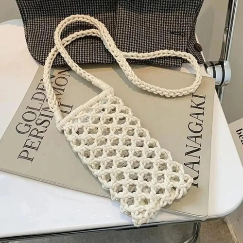 Womens crochet phone - phone, crossbody