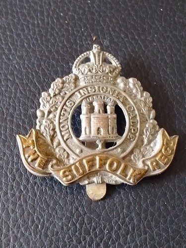 The suffolk regiment metal - the,