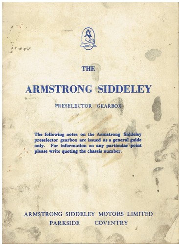 Armstrong siddeley original - siddeley,