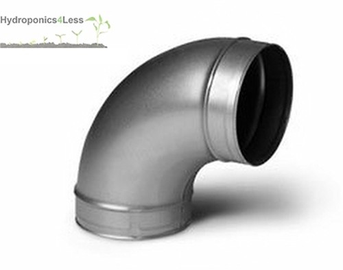 Metal ducting degree bend - metal,