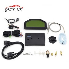 9in1 Race Dash Dashboard LCD Digital Gauge Waterproof Full Sensor Kit Tachometer