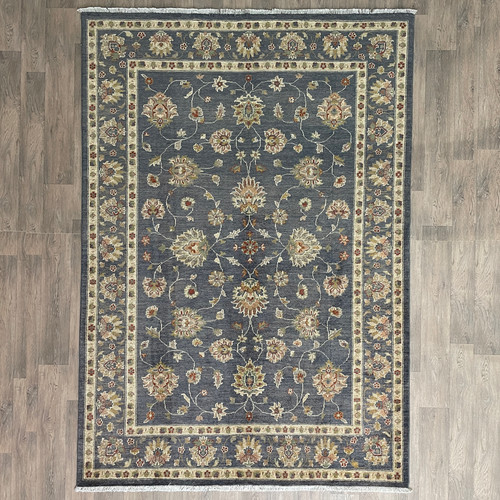 Grey afghan sultanabad rug - sultanabad,
