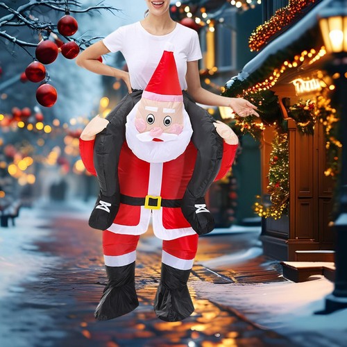 Inflatable santa costume - inflatable,