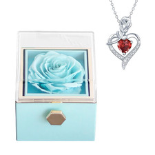 Eternal Rose Gift Box Necklace