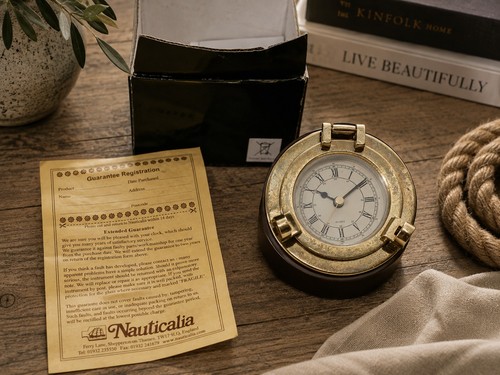 Nauticalia brass porthole - porthole, desk