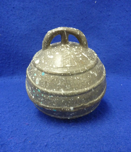 Vintage inch aluminum ball - inch,
