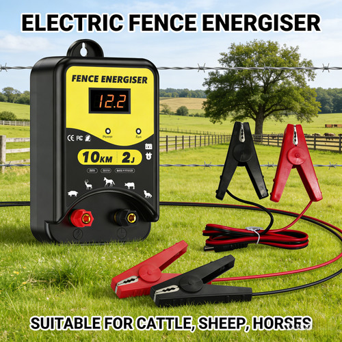 12v electric fence energiser - fence,