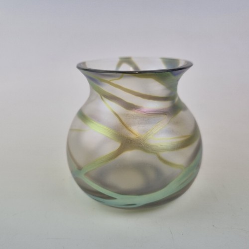 Vintage okra iridescent art - vintage,