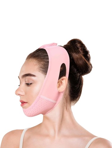 Double chin lift - v, line
