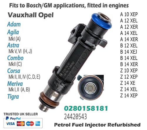 Fuel injector 0280158181 - fuel,