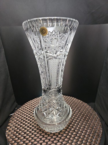 Ewa hand cut lead crystal - crystal, vase