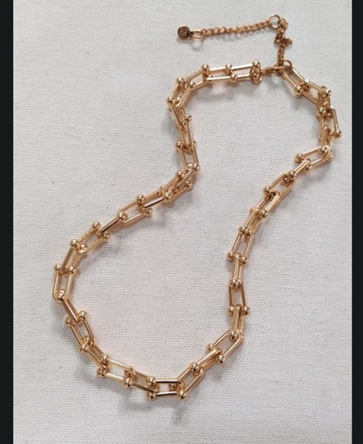 River island gold tone - river, u-link