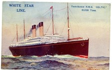 R.M.S. CELTIC - White Star