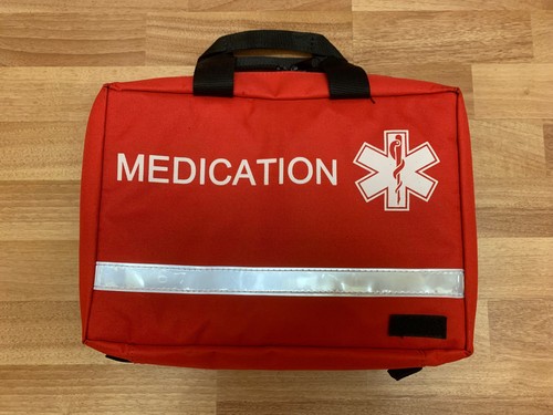 Padded medication drug bag - padded,