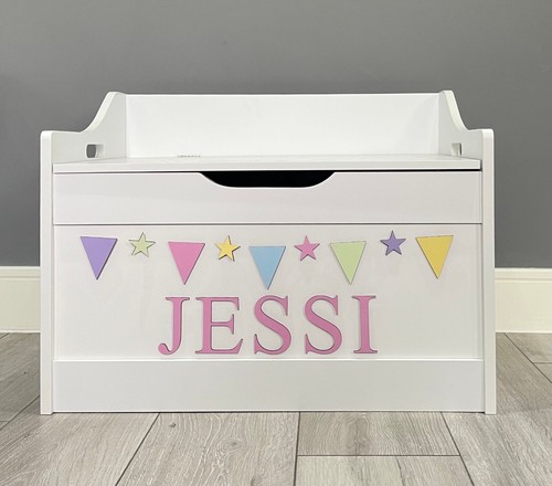Personalised toy box - personalised, name