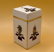 Vintage Carlton Ware 'Chess' Pattern Lidded Box