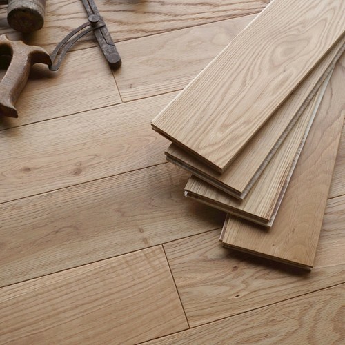 Real oak flooring brushed - oak, |