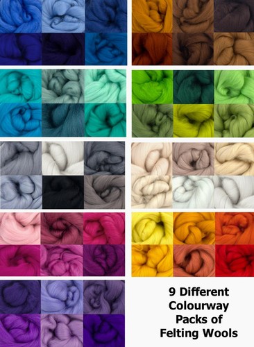 Merino felting wool - wool.,