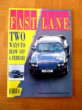 Fast Lane Magazine April 1991 Renault Clio 16v & GTA, Peugeot 205 D Turbo