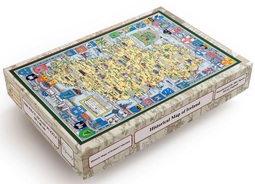 Pictorial jigsaw map - map, of