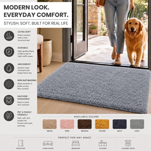 Non slip indoor - door, mats