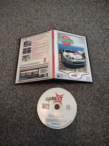 Rom game sega rally - pc, cd-rom