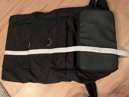 Ikea varldens black backpack - varldens,