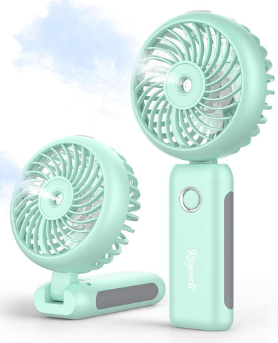 Handheld misting fan - handheld, portable