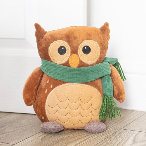 Oliver owl doorstop - doorstop, fabric