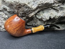 Stanwell Bamboo "Estate" Made In Denmark Pipe Pipe #1785
