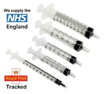 1ml 2ml 3ml 5ml 10ml Rays™ Sterile Syringe UK CE luer Slip Hypodermic CE Marked