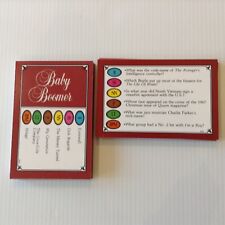 Trivial Pursuit Baby Boomer Edition 50 Cards (300 questions) Spares - Free P&P