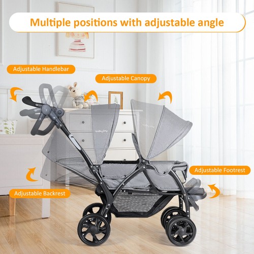 Baby pram double seat - baby,
