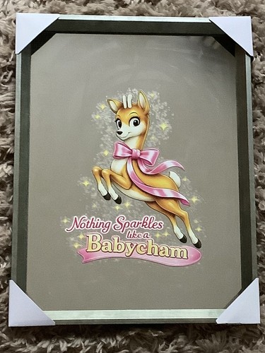 Babycham style bar - babycham, mirror