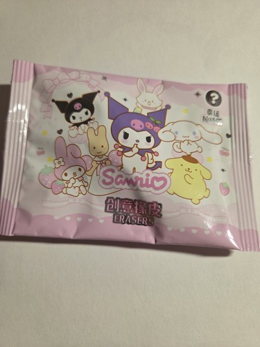 Sanrio blind bag eraser - sanrio,