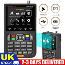 GTMedia V8 Finder2 3.5" LCD Satellite Finder Signal Meter Built-in Battery 1080P