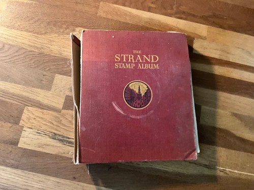 Strand stamp album - album, vintage